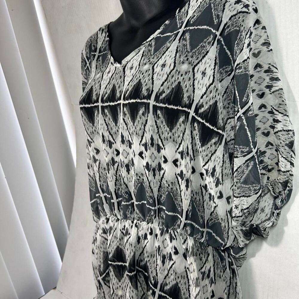 Lightweight dots womens blouse in